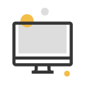 Computer screen icon
